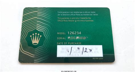 rolex garantiekarte aktivieren|Rolex warranty card.